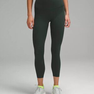 NWT Lululemon Wunder Train High Rise Tight Legging  25" Legacy Green Size 4